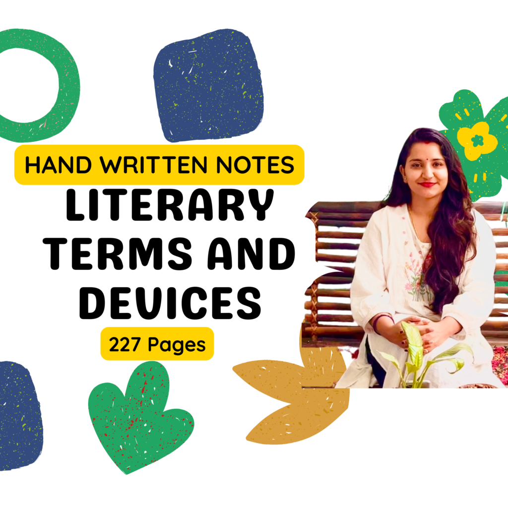 Literary Terms and Devices - Handwritten Notes