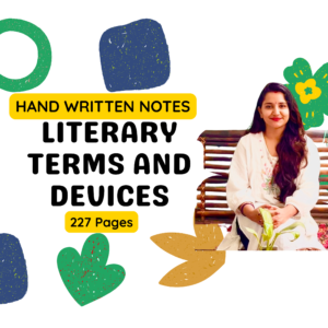 Literary Terms and Devices - Handwritten Notes